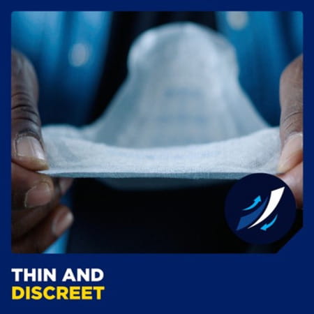 Tena Men Adult Fit Guard Style| Level1 Active Fit | Absorbent Protector Pad | Light Leakage - 12n