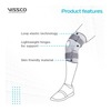 Vissco New Hinge Elastic Support With Patella Xxl