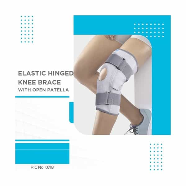Vissco New Hinge Elastic Support With Patella Xxl