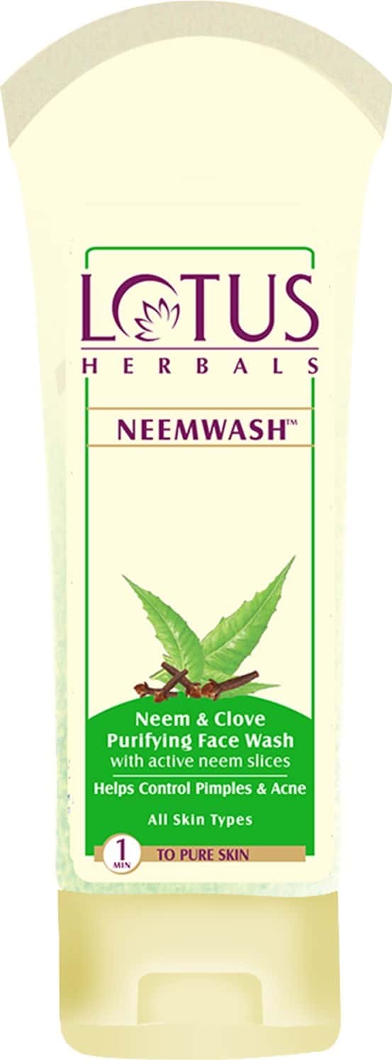 Lotus Herbals Neemwash Neem & Clove Face Wash 120 Gm