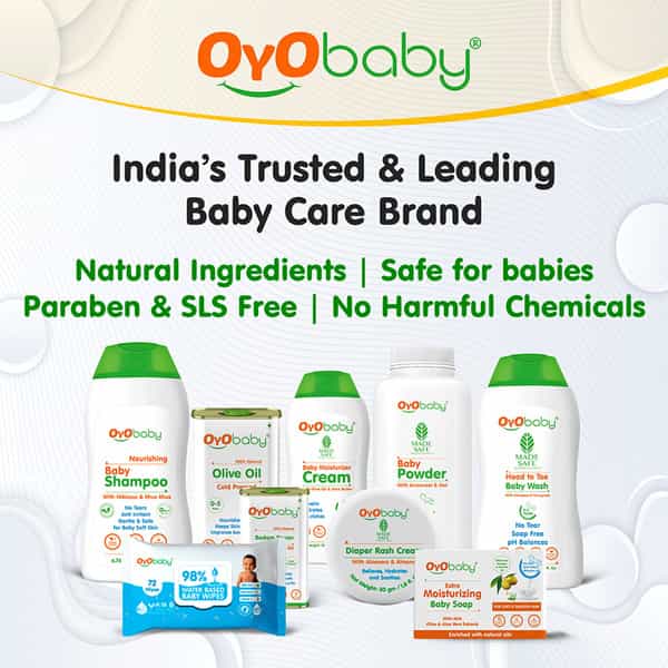 Oyo Baby Roghan Badam Shirin | Sweet Almond Oil For Face Skin Hair And Body Massage - 100Ml