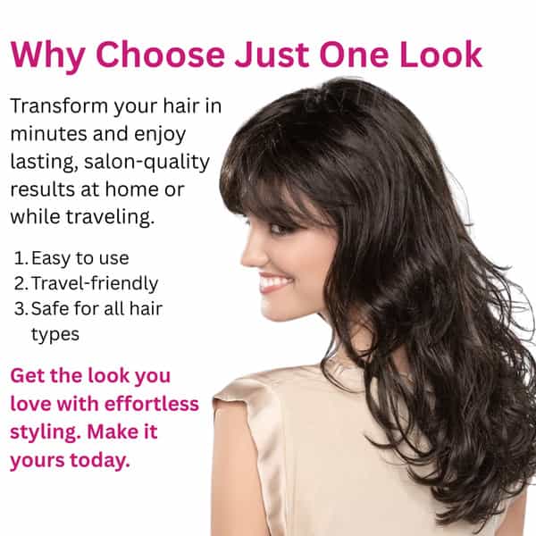 Ktein 2-In-1 Hair Styler - Curl | Wave & Straighten With Twisted Ceramic Plate - (1 Unit)