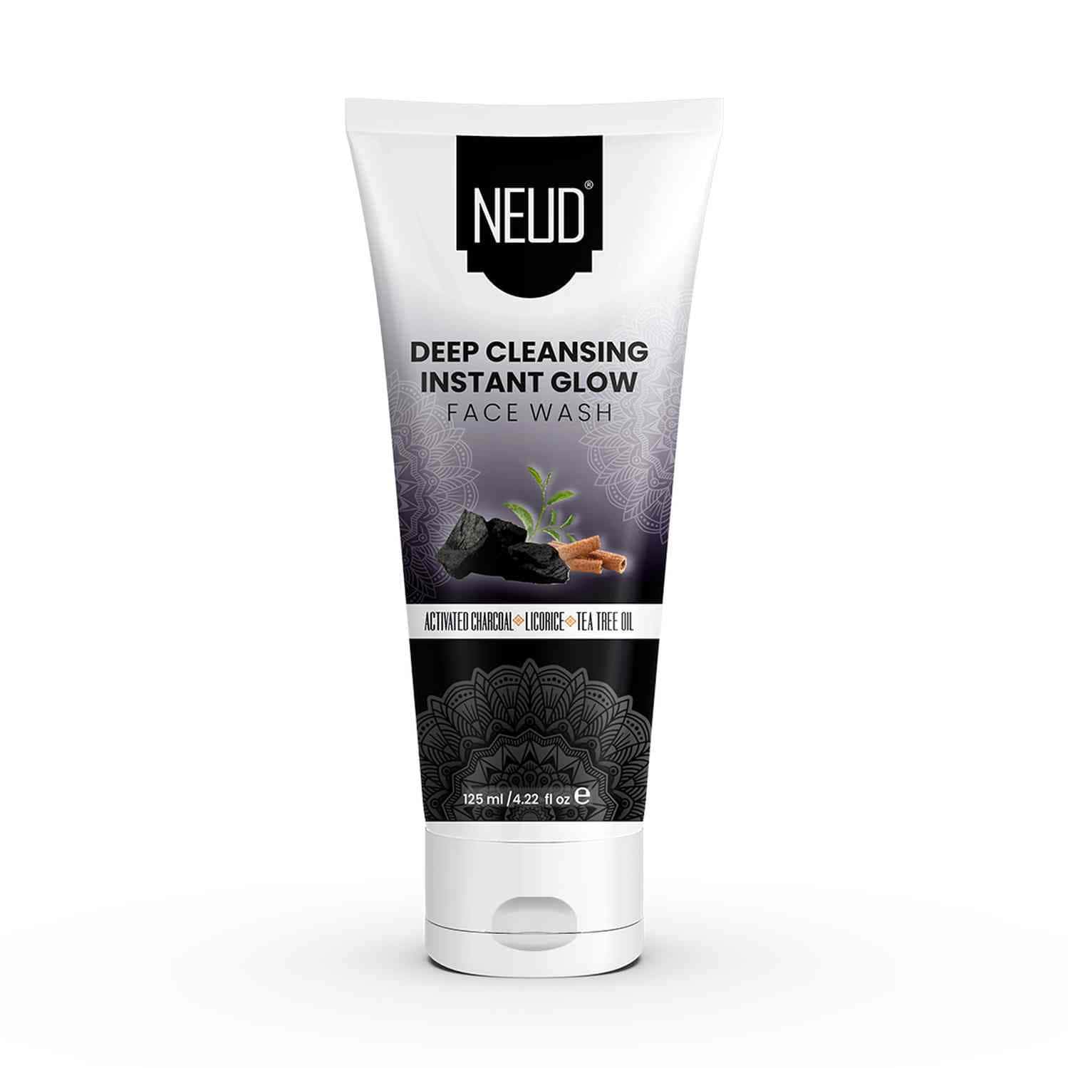 Neud Deep Cleansing Instant Glow Face Wash For Men And Women - 125ml