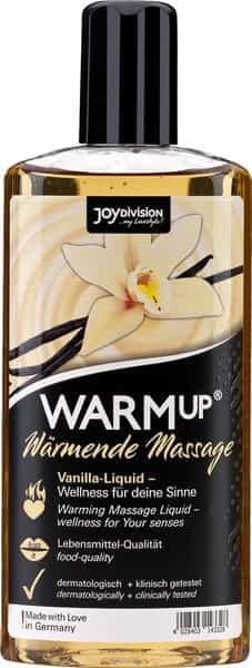 Joydivision Warmup Massage Oil 150 Ml - Vanilla Flavour