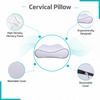 Beatxp By Pristyn Care Hard Pu Foam Cervical Bed Pillow|Orthopedic Medical Pillow |White