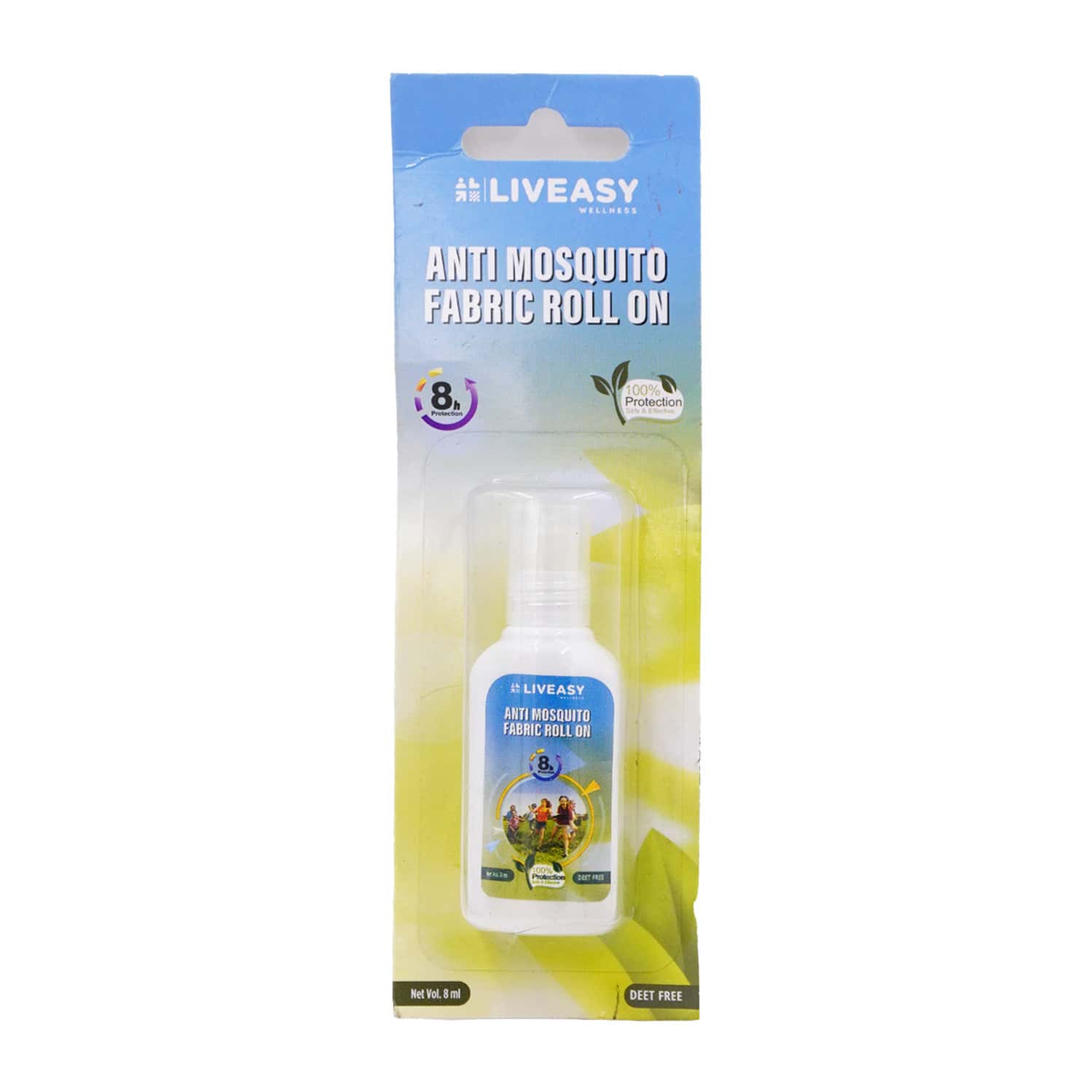 Liveasy Wellness Mosquito Repellent Fabric Role On - 8ml