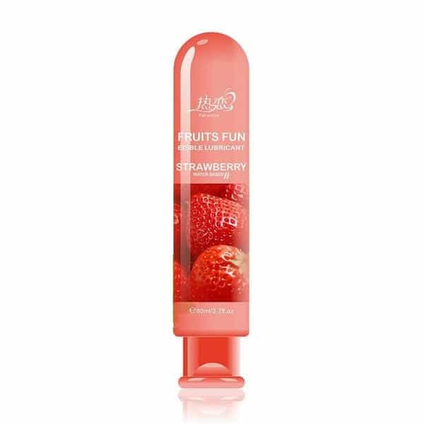 Fruits Fun Edible Strawberry Lubricant Water Based (80Ml)