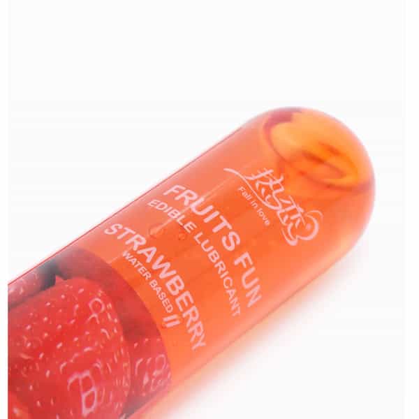 Fruits Fun Edible Strawberry Lubricant Water Based (80Ml)