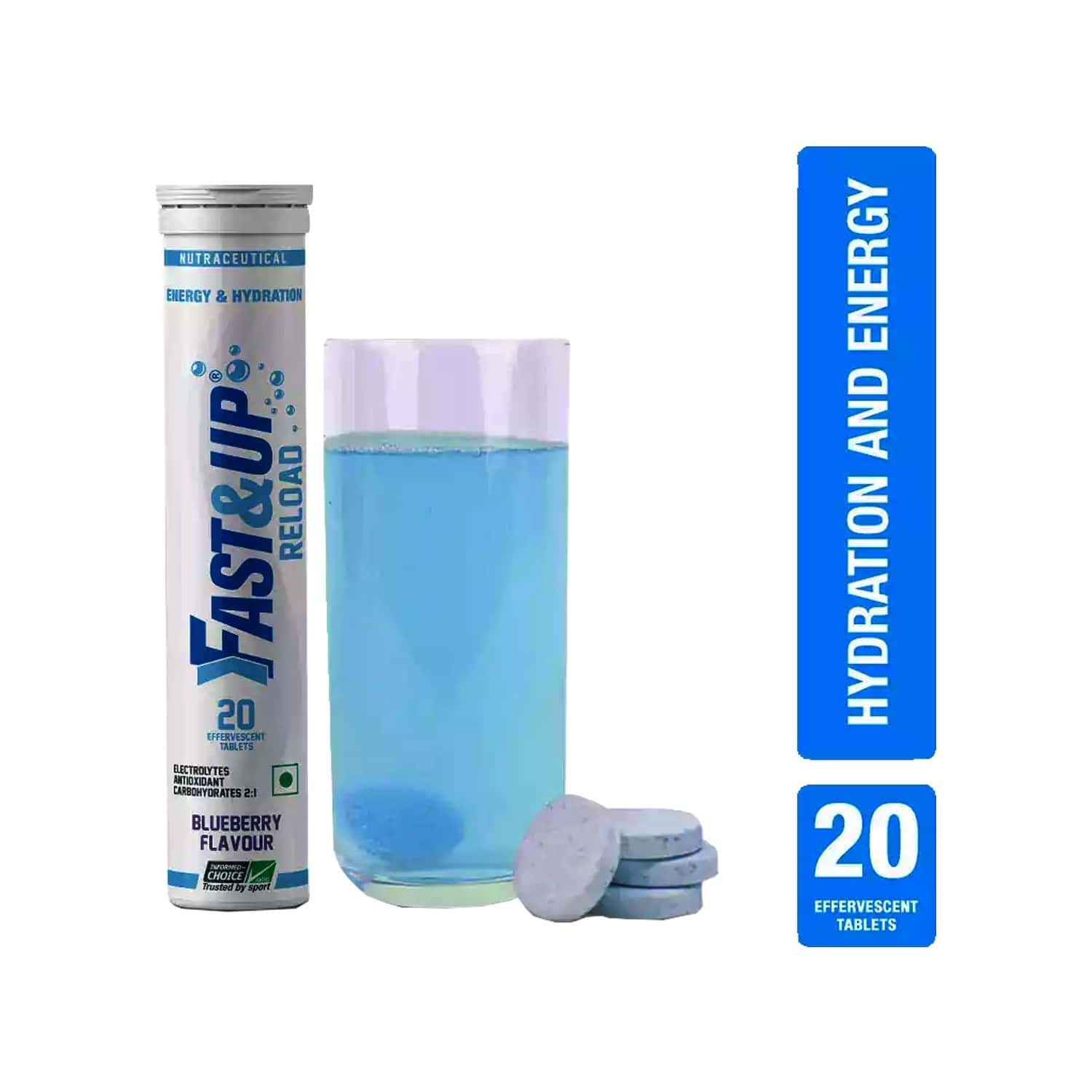 Buy Fast&Up Reload Energy Drink Bottle Of 20 Online at Flat 18 OFF