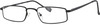 Klar Eye Full Rim Rectangle Reading Glasses Men And Women +0.75 To +3.50+2.0 Power Shiny Black