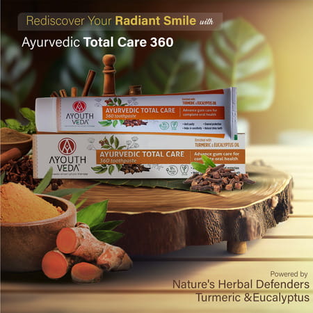 Ayouthveda Total Care 360 Toothpaste 100 Gm
