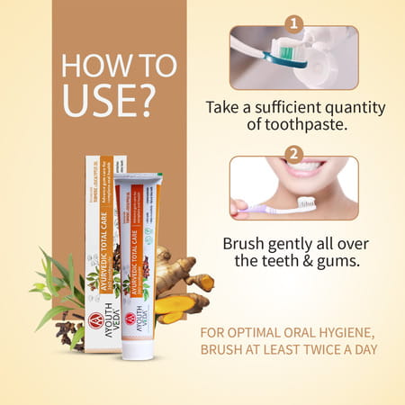 Ayouthveda Total Care 360 Toothpaste 100 Gm