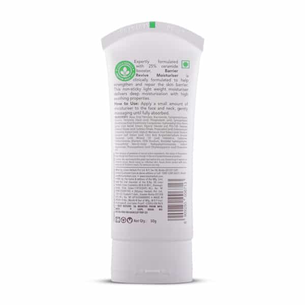 Lotus Dermabotanics 1.5% Cermaide + 1% Oats Extract Barrier Revive Moisturiser 50G