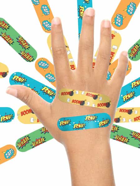 Ouchie Non-Toxic Printed Bandages Jumbo Pack ( 120 Strips )
