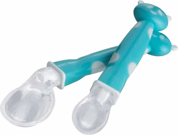 Fisher Price Ultracare Training Spoon Set (Pack Of 2) For Babies Blue