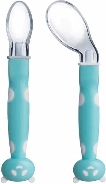 Fisher Price Ultracare Training Spoon Set (Pack Of 2) For Babies Blue