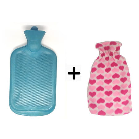 Sahyog Wellness Hot Water Bottle With Cover - Non-Electrical For Pain Relief (2 L) (Color May Vary)