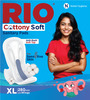 Rio Sanitary Napkins Xlarge (280 Mm) Cottony Cover 30'S X 18 C