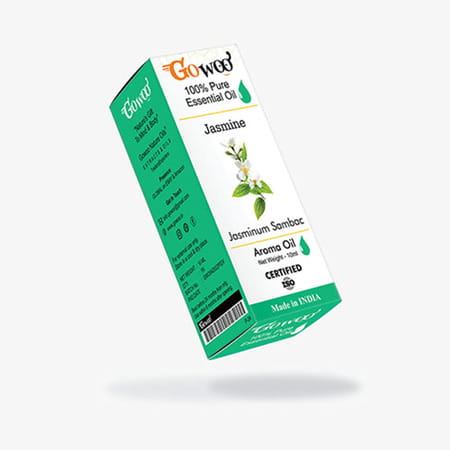 Pack Of 2 Jasmine Sambac Essential Oil & Calendula Carrier Oil - 100% Pure Natural & Undiluted