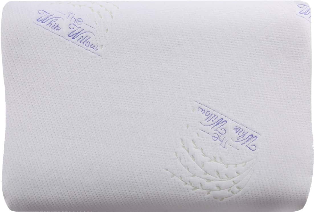 The White Willow Cervical Orthopedic Memory Foam Xs Contour Neck Support Sleeping Bed Pillow - Multi