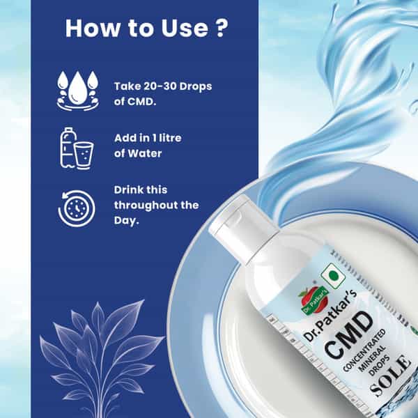 Dr. Patkar's Concentrated Mineral Drops (Cmd) 50Ml