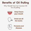 Coco Crush Ayurvedic Coconut & Orange Oil For Oil Pulling - 100Ml
