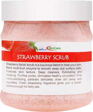 Gemblue Biocare Strawberry Scrub 500ml