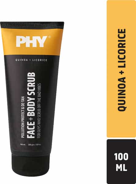 Phy Pollution Protect & De-Tan Face + Body Scrub 200Ml