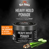 Man Arden Heavy Hold Pomade Professional Styling For Gloss Finish High Hold Easy Wash Off 50Gm