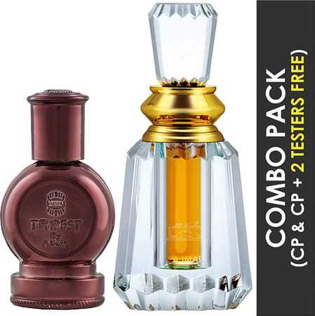 Ajmal Tempest Cp Oil 12ml For Unisex And Oudh Mukhallat Cp Oil Women 6ml For Unisex