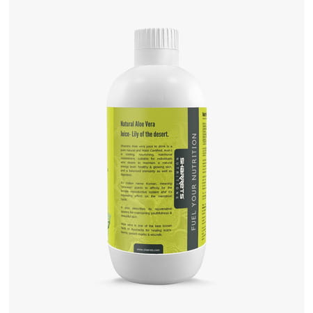 Sharrets Aloe Vera Juice For Digestion | No Flavor | No Color - Halal Certified | Gluten Free