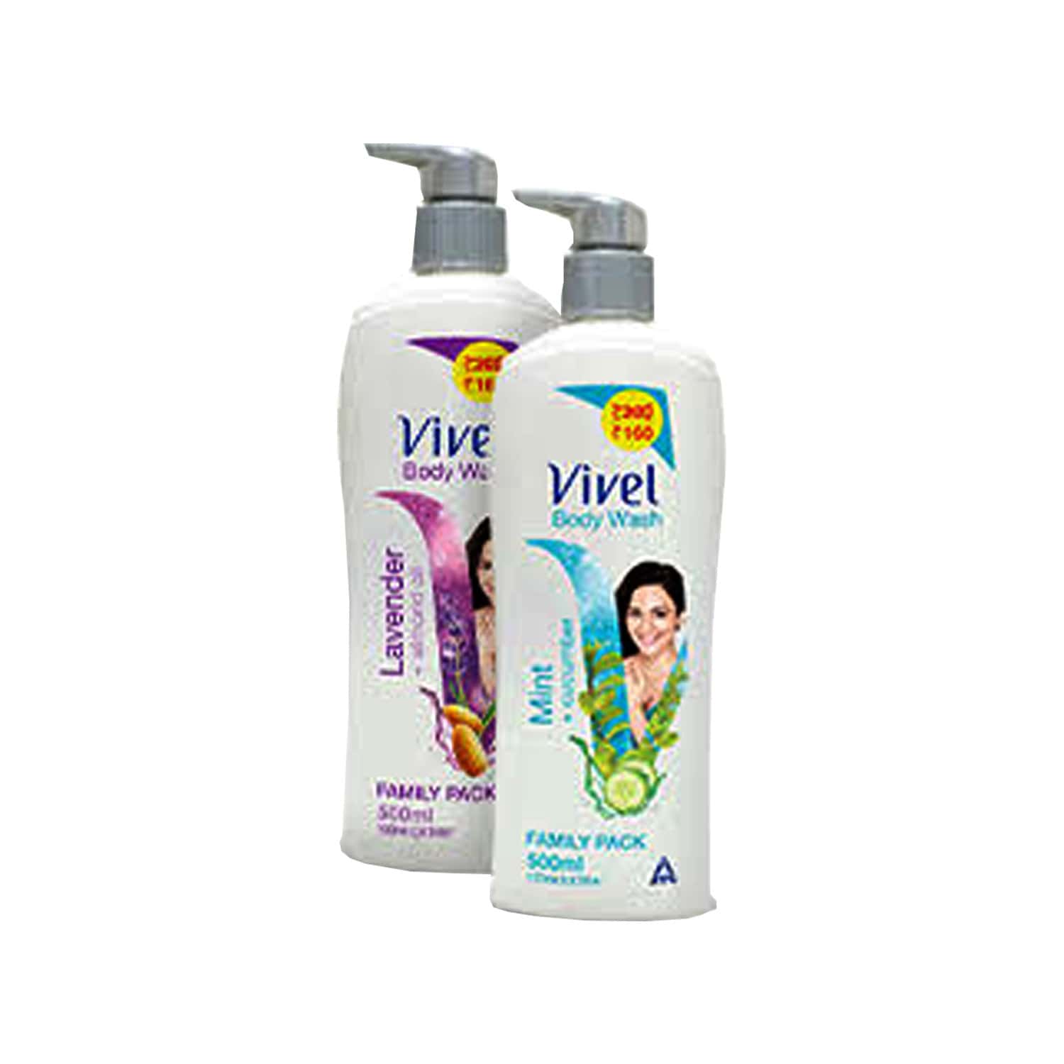 Buy Vivel Mint And Cucumber Body Wash Bottle Of 500 Ml Online at Flat