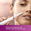 Philips Hp6388 Touch-Up Eyebrows Facial & Body Trimmer(White)