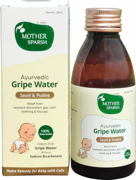 Mother Sparsh Ayurvedic Gripe Water 120Ml (Pack Of 2)