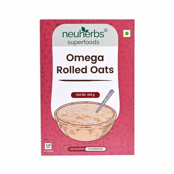 Neuherbs Omega Rolled Oats 400G Box