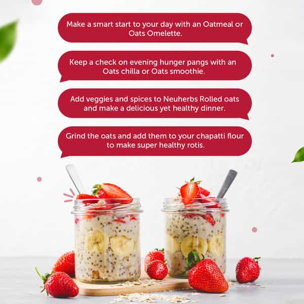 Neuherbs Omega Rolled Oats 400G Box