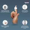 Tynor Mallet Finger Splint Silver Universal Size 1 Unit