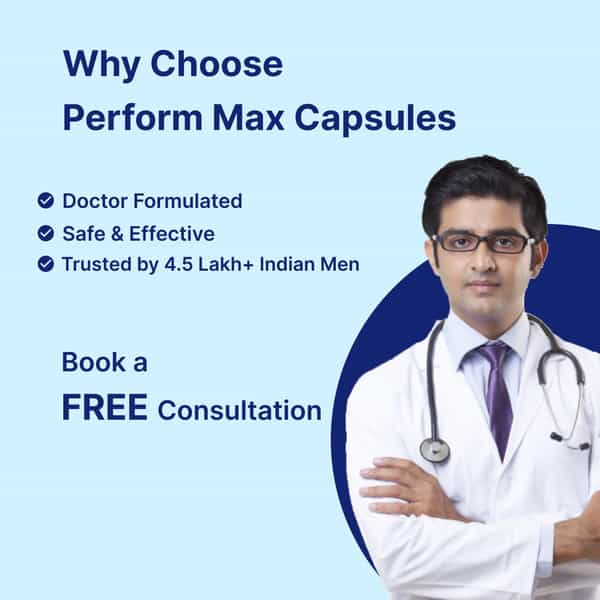 Formen Perform Max For Men | Boosts Performance | Vitality & Stamina (60 Capsules)