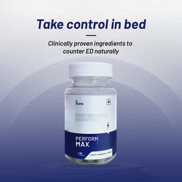 Formen Perform Max For Men | Boosts Performance | Vitality & Stamina (60 Capsules)