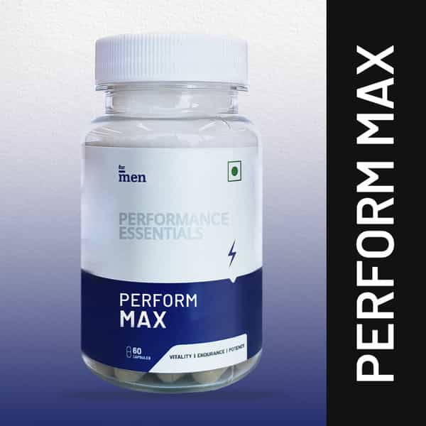 Formen Perform Max For Men | Boosts Performance | Vitality & Stamina (60 Capsules)
