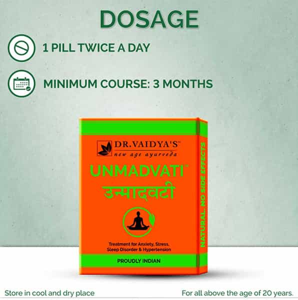 Dr. Vaidya's Unmadvati Pills 24