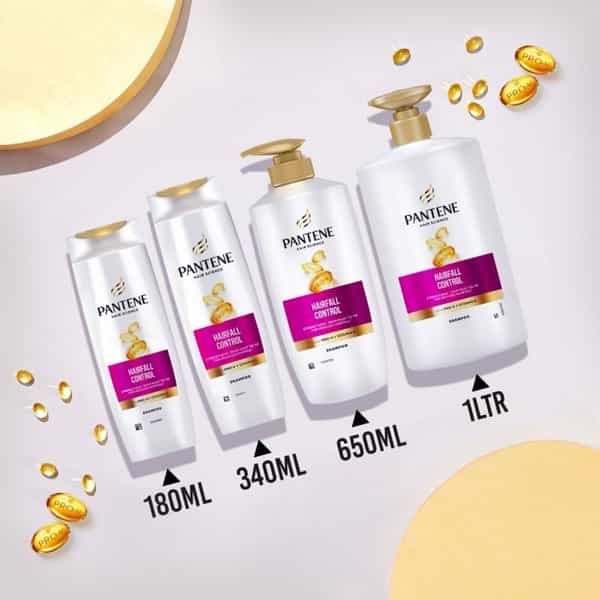 Pantene Advanced Hair Fall Solution Hair Fall Control Shampoo - 650Ml