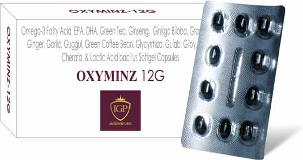 Oxyminz-12G Multivitamin | Multimineral Capsules With 12 Natural Extracts (30 Capsules)