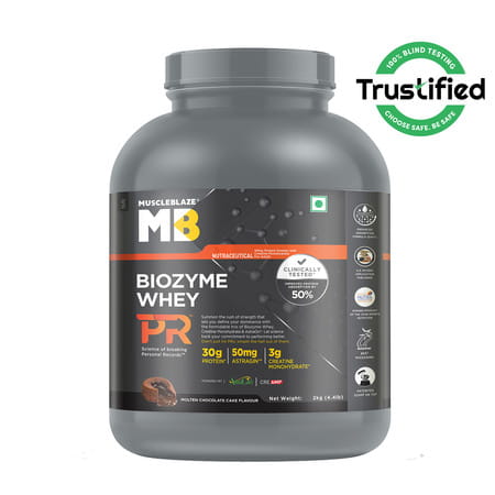 Muscleblaze Biozyme Whey Protein Pr | Molten Chocolate Cake | 2kg