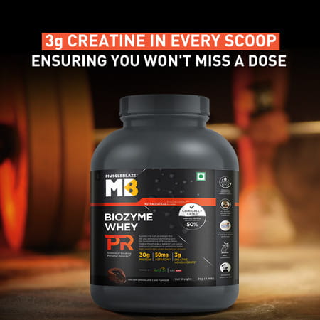 Muscleblaze Biozyme Whey Protein Pr | Molten Chocolate Cake | 2kg