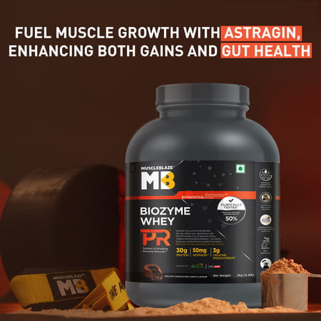 Muscleblaze Biozyme Whey Protein Pr | Molten Chocolate Cake | 2kg