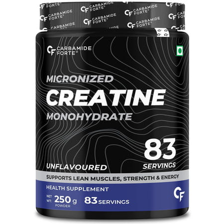 Carbamide Forte Monohydrate Creatine Powder | For Lean Muscle Volumization | Strength & Energy 250g