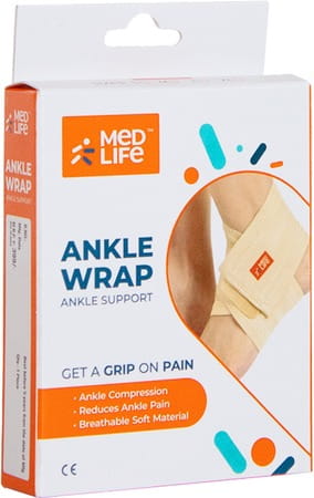 Medlife Ankle Wrap/support Size - Medium