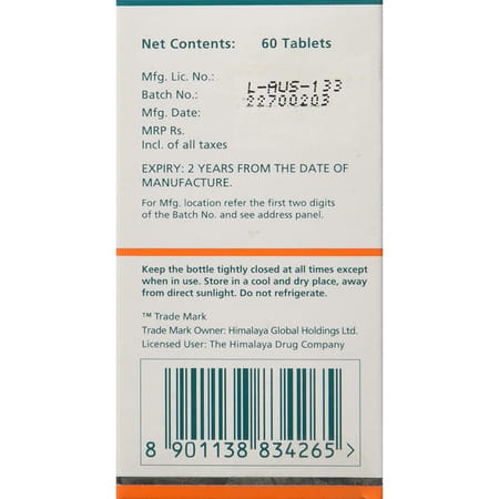 Himalaya Brahmi Mind Wellness | Improves Alertness | Tablets | 60 No'S | Pack Of 3