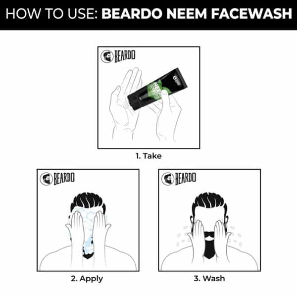 Beardo Neem Facewash For Men - 100 Ml
